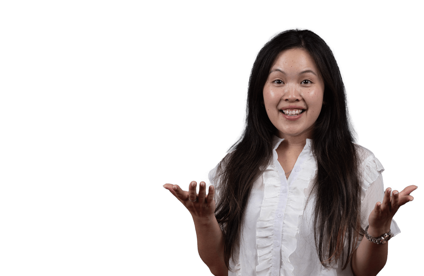 Person smiling