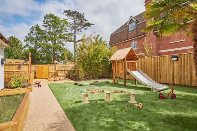 North London nursery garden
