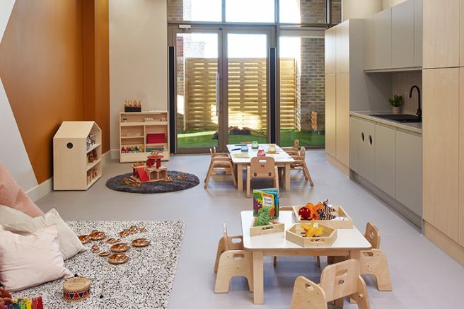 West London nursery playroom