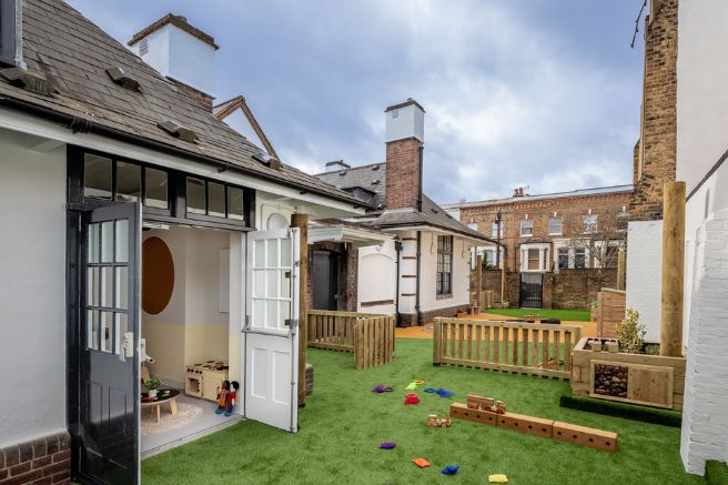 West London nursery garden