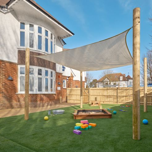 N Hove nursery garden