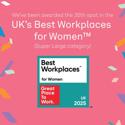 N is ranked 35th in UK’s Best Workplaces™ for Women 2025