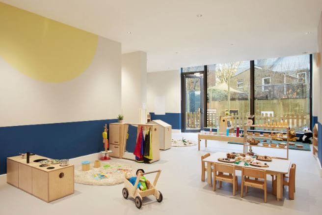Forest Hill nursery playroom