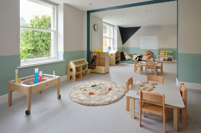 N Guildford nursery playroom