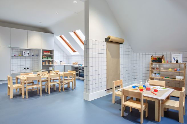 Maidenhead nursery atelier for art and cooking