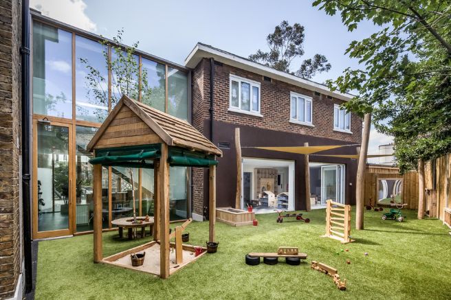 Brixton nursery garden