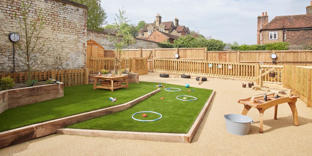N Godalming nursery garden