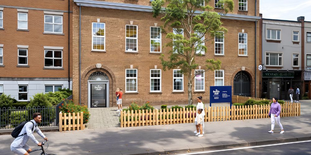 N Upminster nursery building