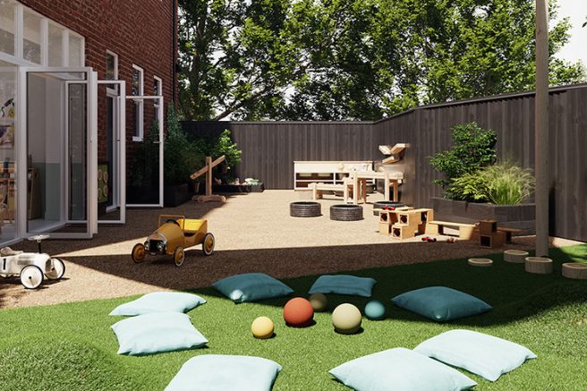 N Aylesbury nursery garden