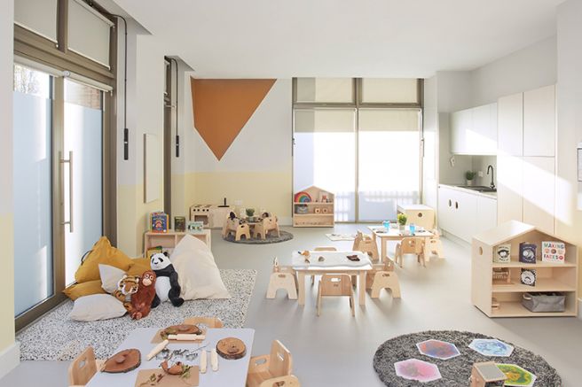 Dollis Hill nursery playroom