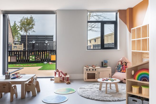 N Highgate nursery playroom