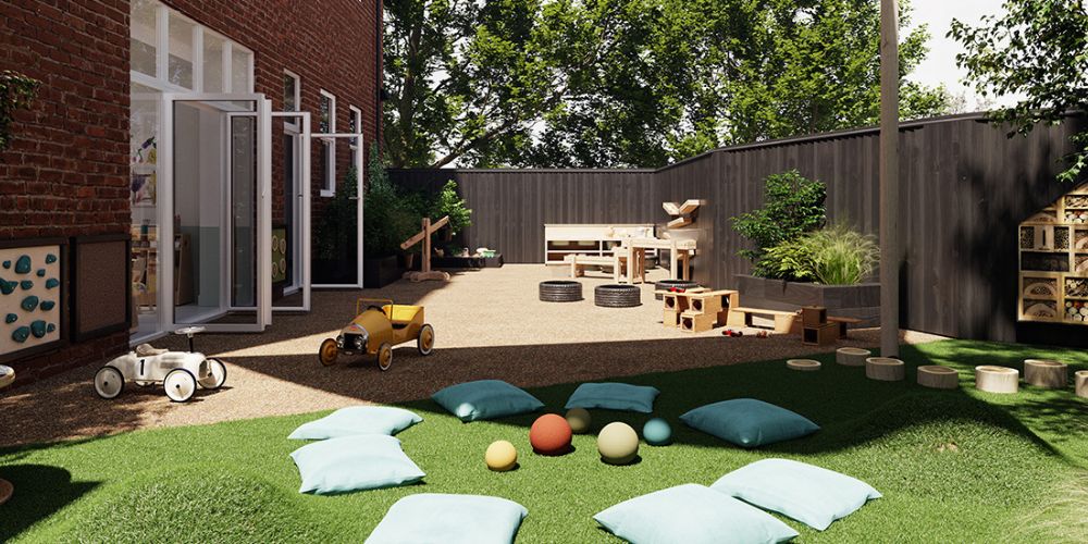 N Aylesbury nursery garden