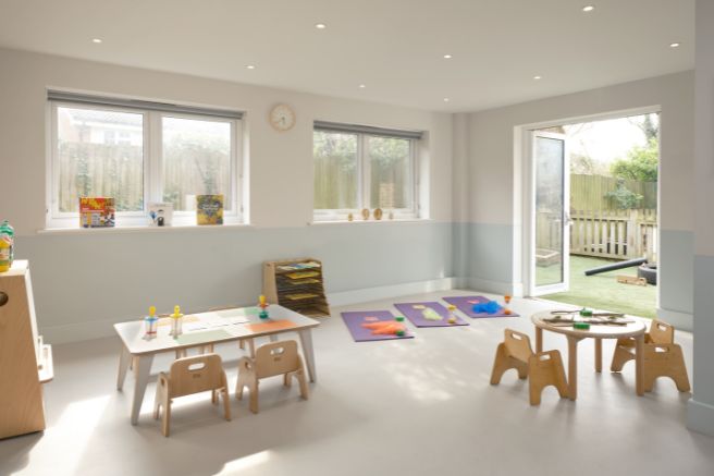 Cobham nursery playroom