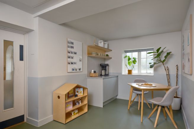 Cobham nursery cafe area